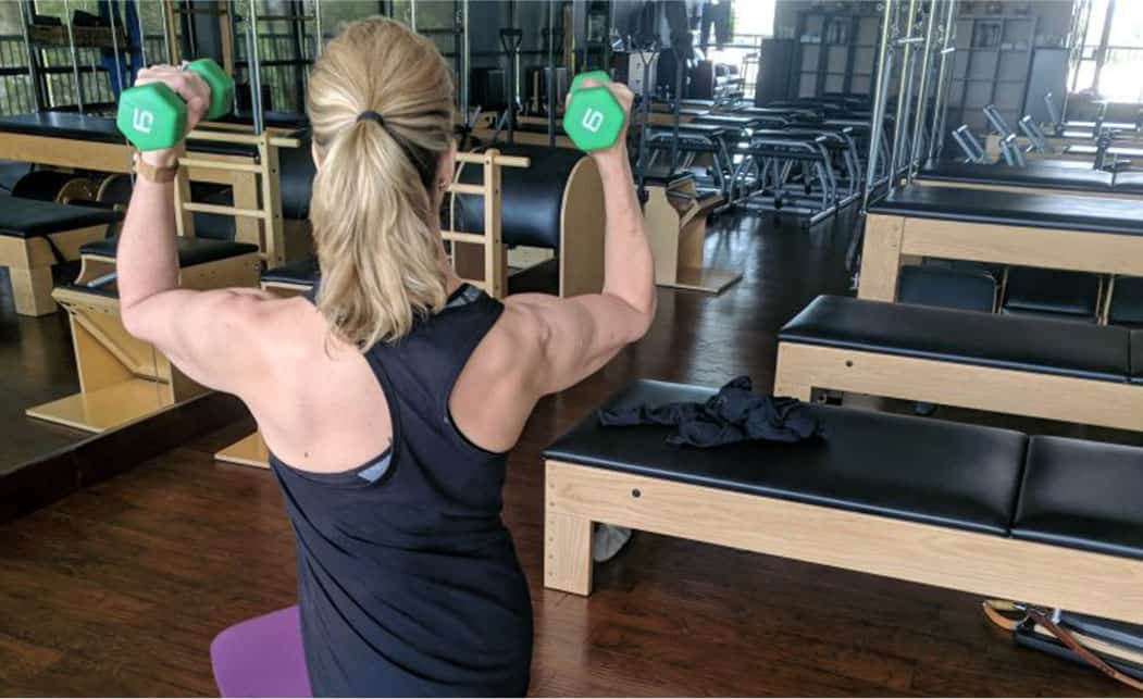 performance pilates private session weights