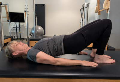 Post-surgery Pilates recovery movement